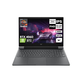 Hp Victus 16-S0014nt R7-7840hs 32 Gb 2 Tbssd 8gb Rtx4060 16.1" 144hz Fhd Freedos Gaming Laptop 7z4m5eaat14