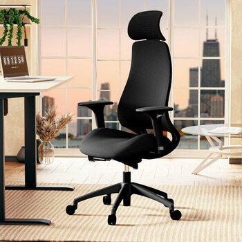 Lizbon Ergonomik Çalışma Koltuğu - Siyah