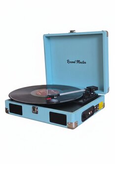Record Master Pikap - Tüm Plaklar İle Uyumlu- Power Banklere Bağlanarak Kullanılabilme