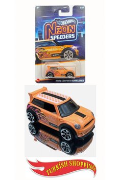 HOT WHEELS 1:64 Ölçek Neon Speeders Uzun Kart Mini Coopers Challange