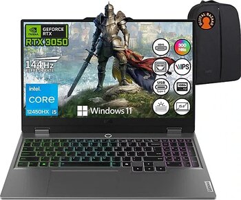 LENOVO LOQ İ5-12450HX RTX3050 16GB RAM 512GB SSD 15.6" FHD IPS 144Hz W11 Taşınabilir Bilgisayar