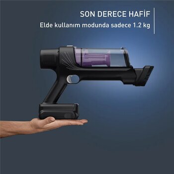 Tefal Ty6a35tr X-pert 7.60 Allergy Kablosuz Şarjlı Dikey Süpürge Mor