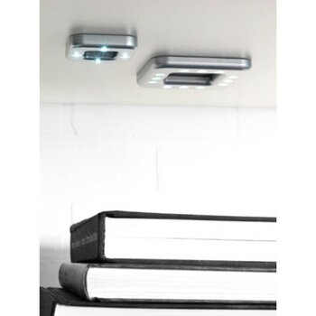Aydınlatma Kare LED Spot M.gri/g.ışığı - Antrasit - Seçenek 1
