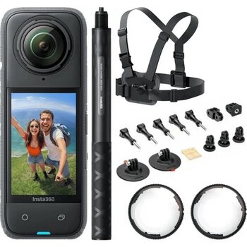 Insta360 X4 Snow Kar 170° 72 MP 360 Derece Aksiyon Kamera