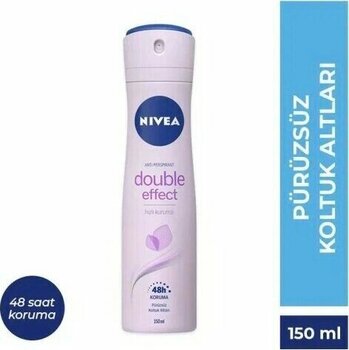 Nivea Double Effect Mor Düşler 150 ml Sprey Deodorant