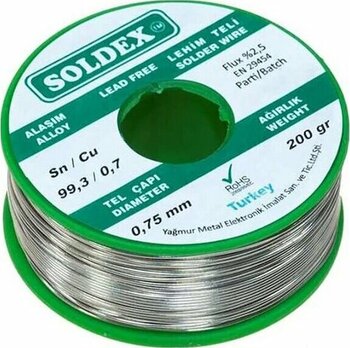 Soldex 0.75 Mm 200 Gr. Kurşunsuz Lehim Teli