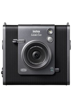 Fujifilm Instax Wide Evo Siyah Şipşak Anında Baskı ve Yazıcı Özellikli Hybrid Fotoğraf Makinesi