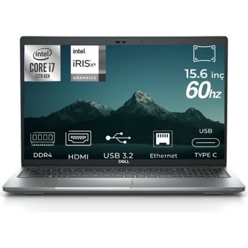 Dell Latitude 5530 I7-1255U N212L553015EMEA-055 32GB 1tb Iris Xe Graphics W11PRO 15.6" Full Hd Notebook - 1 TB - 32 GB