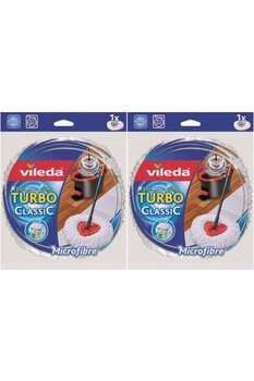 Vileda Turbo Yedek Mop Paspas Ucu (%100 Mikrofiber) (2 Li Set)