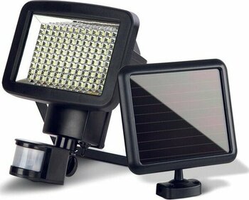 Bahçem BH055 Güneş Enerjili 120 LED Solar Güvenlik Projektör Aydınlatma