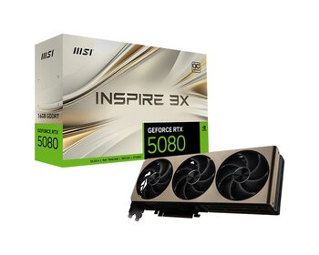 Vga Geforce Rtx 5080 16g Inspire 3x Oc Rtx5080 16gb Gdrr7 256 B Dx12 Pcie 5.0 X16 (3xdp 1xhdmi)