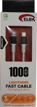 Elba Elb-39 L20 1 m Beyaz USB Type-C to Apple Lightning Şarj Kablosu