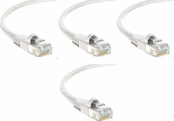 S-link Cat6 Gri 3 Metre Rj45 Lan Kablosu Uçları Hazır Takılı Bilgisayar Modem Internet Ethernet Kablosu