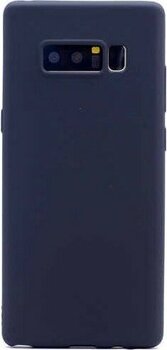 Nevarium Galaxy Note 8 Kılıf Silikon Yumuşak Dokulu Premium- Siyah