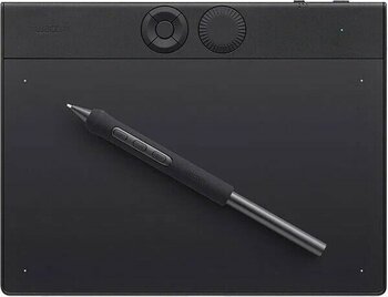 Wacom Intuos Pro M Siyah USB, Bluetooth 5080 lpi 291 x 206 mm 263 x 148 mm Grafik Tablet
