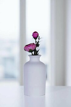 Evene Vazo Küçük Vazo Masa Üstü Vazo Ev Dekorasyon Vazo Beyaz Renk Model 67