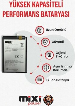 İnfinix Tecno Camon 19 Pro Uyumlu Tam Kapasite Batarya Tr Garantili