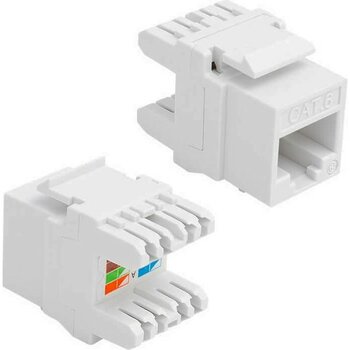 Tograt RJ45 Cat6 Utp 180 Derece Keystone Jack - 100 Adet