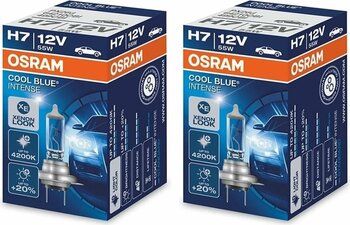 Osram H7 Cool Blue Intense 4200K Beyaz Işık 12V (Takım - 2 Adet)