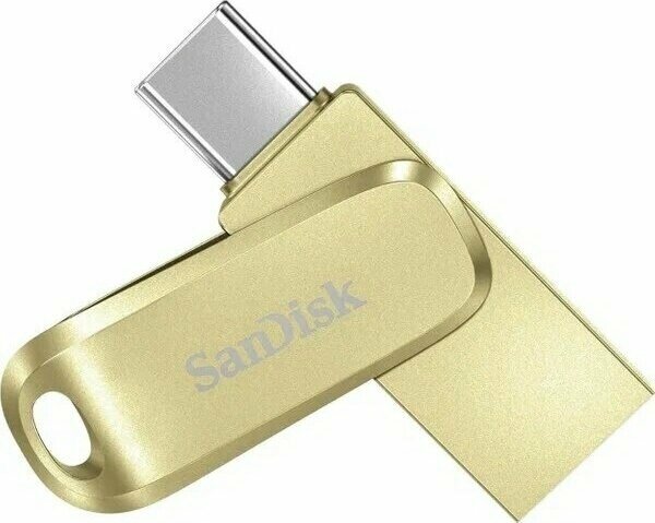 Sandisk Ultra Dual Drive Luxe 256 GB Gold SDDDC4-256G-G46GD Flash Bellek