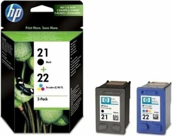 HP 21-22-SD367AE Siyah ve Renkli Kartuş Ikili Paketi