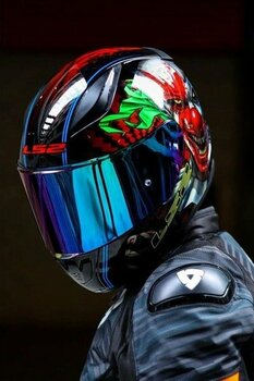 LS2 Rapid 2 Happy Dreams Tam Yüz Motosiklet Kaskı – Yüksek Görünürlük, Gelişmiş Havalandırma ve Bluetooth Uyumlu Dayanıklı Polikarbonat - XL