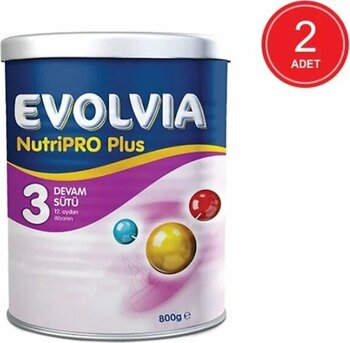 Evolvia Nutripro Plus 3 Devam Sütü 2 X 800 G