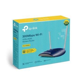 Tp-Link Td-W9960 300Mbps Wireless N Vdsl/Adsl Modem Router