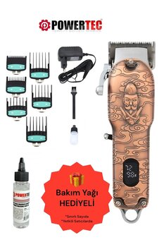 POWERTEC TR- Saç Sakal Tıraş Makinesi