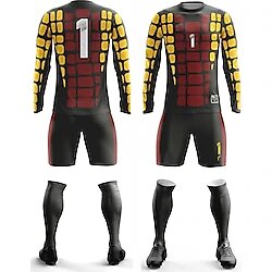 Freysport Retro Siyah M Kaleci Forma Seti