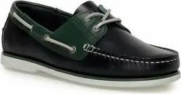 Lumberjack 101345250 Navıgator Lacivert-Yeşil Erkek Hakiki Deri A