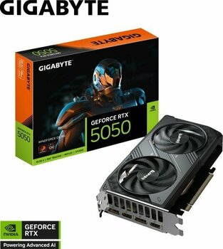Gıgabyte Geforce Rtx 5050 Wındforce Oc 8gb Gddr6 128-BIT Nvıdıa Ekran Kartı