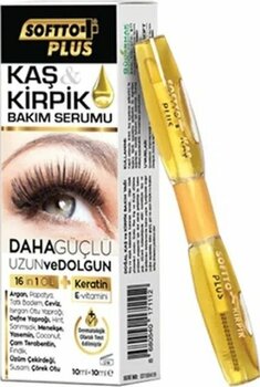 Softto Plus 10 ml + 10 ml Kaş ve Kirpik Bakım Serumu