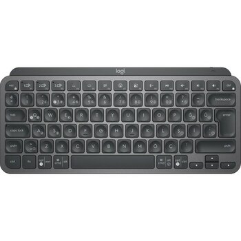 Fantastik Store Logıtech Mx Keys Mını Mınımalıst Kablosuz Bluetooth Aydınlatmalı Q Tr Klavye Siyah 920-010504