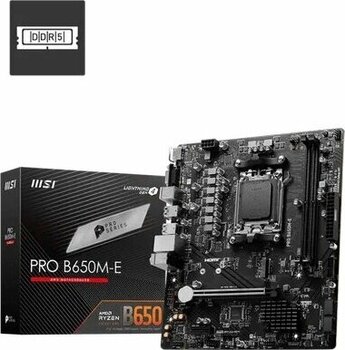 MSI Pro B650M-E AM5 DDR5 Micro ATX Anakart