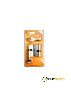 Kale Kilit Kale 264 Sistem (SN+SM) Silindirler İkili Pas Sistem BLİSTERLİ NİKEL