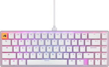 Glorious GMMK 2 Fox Linear Switch %65 RGB Beyaz Kablolu Mekanik Oyuncu Klavyesi