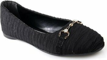 Papuçcity Sprs 02695 Günlük Kadın Babet Ayakkabı - 38 - Siyah