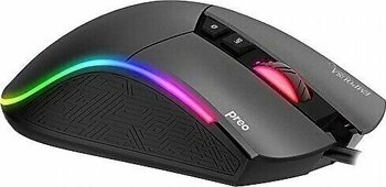 Preo MG19 Siyah-Gri Optik Kablolu Oyuncu Mouse
