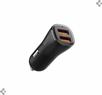 Spigen 30W USB-A 2 Port Araç İçi Hızlı Şarj Aleti USB 30 Watt