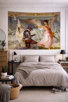 Vendini Muhteşem Rönesans Eserleri Duvar Örtüsü Duvar Halısı Wall Tapestry