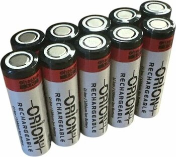 Orion 10 Adet 18650P 3.7V 2450 mAh 12C Li-ion Pil