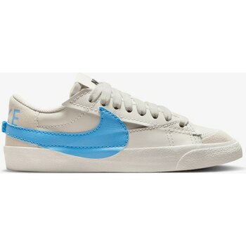 Nike Blazer Low '77 Jumbo Womens Leather Sneaker Hakiki Deri Günlük Spor Ayakkabı Bej - 38