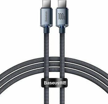 Baseus Crystal Shine 1.2 m Type-C to Type-C Hızlı Şarj Kablosu