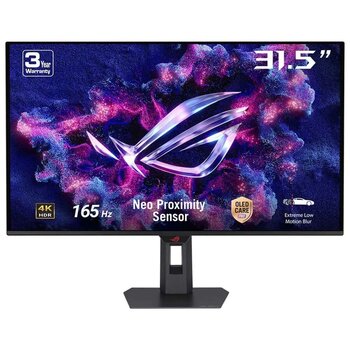 Asus Rog Strix Oled Xg32ucds 31.5 Inç 165hz 0.03ms 4k Uhd Adaptive Sync Qd-Oled Gaming Monitör