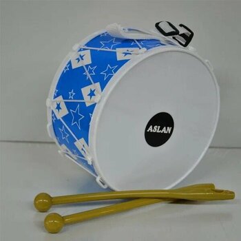 Aslan Oyuncak Renkli Çocuk 23 Nisan Mavi Davul