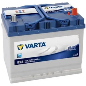 Varta E23 630A 12 V 70 Amper Akü