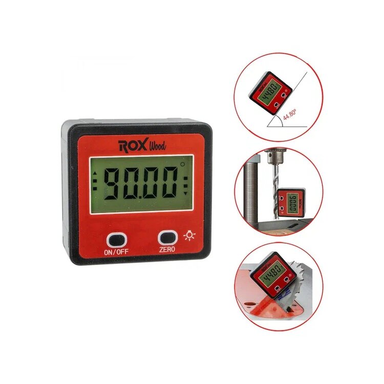 Rox Wood Rox0095 Dijital Açı Ölçer