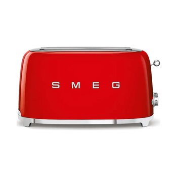 Smeg Tsf02 4 Dilim Ekmek Kızartma Makinesi Kırmızı Kırmızı