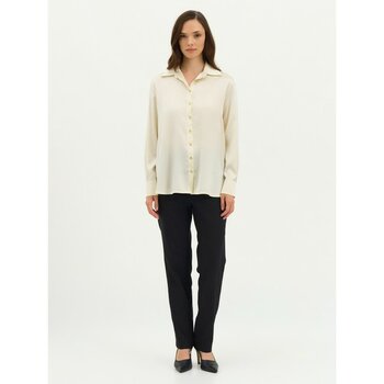 Karaca Kadın Regular Fıt Gömlek-Bej - Bej - 40